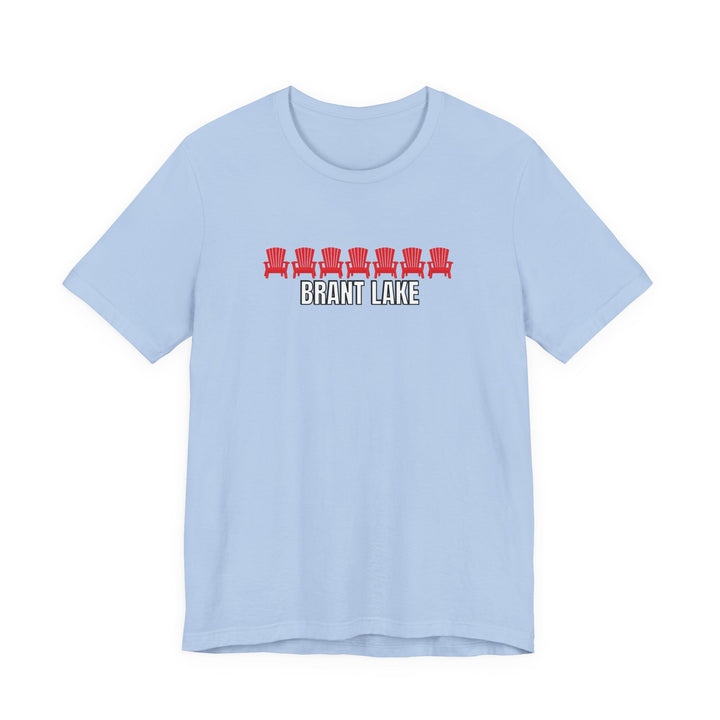 Brant Lake Red Adirondack Chair Tee