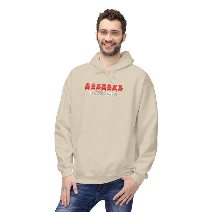 Long Lake ADK Chairs Hoodie