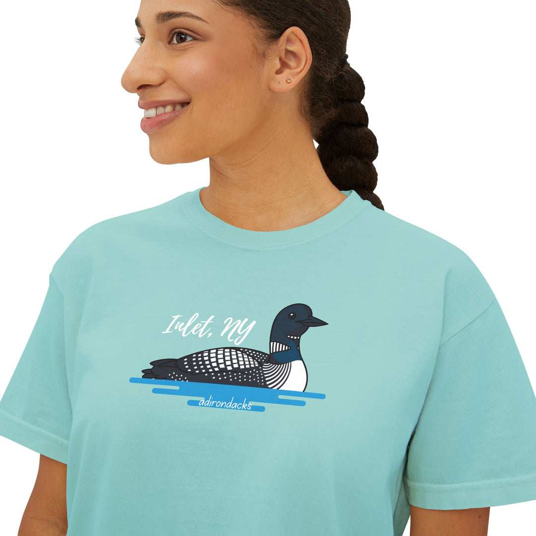 Inlet Loon Ladies Boxy Tee