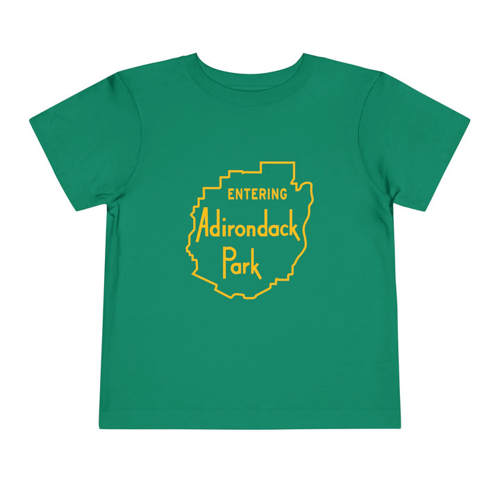 Entering Adirondack Park Toddler T