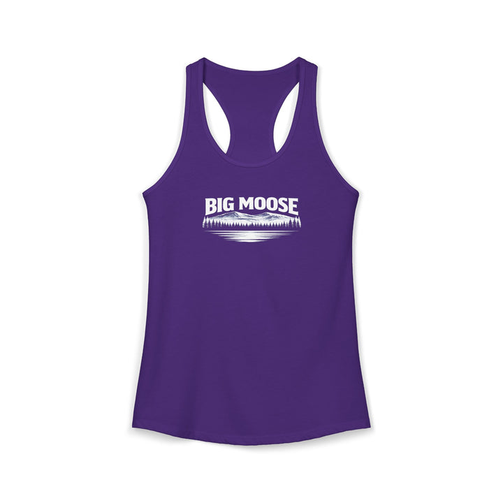 Big Moose Mtn Ladies Racerback Tank