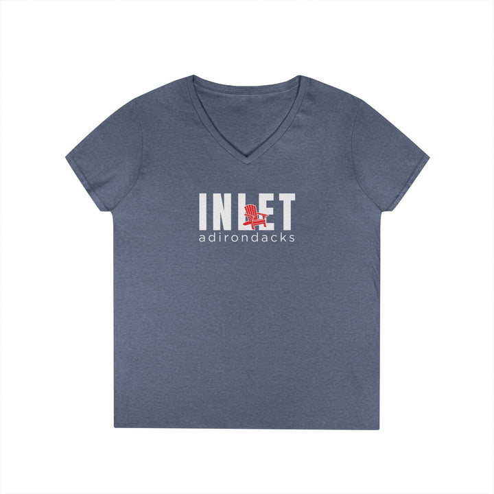 Inlet Adirondacks Ladies V-Neck T-Shirt