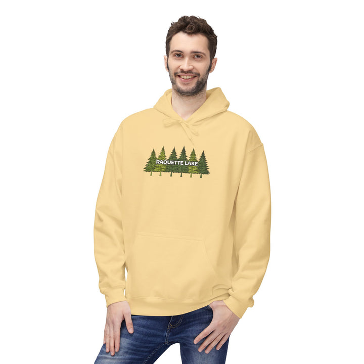 Raquette Lake Hoodie - Pine Trees