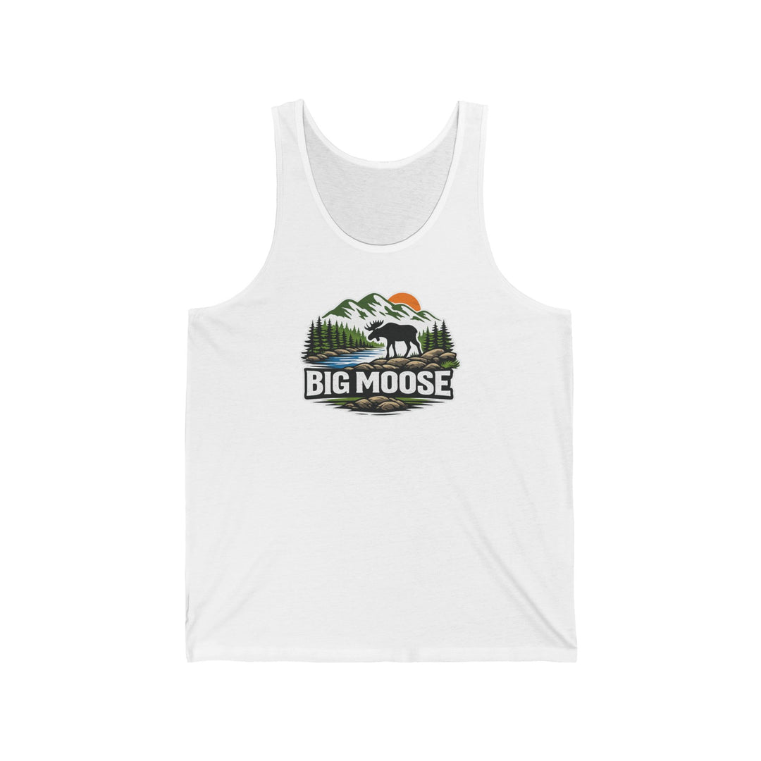 Big Moose Sunset Unisex Tank