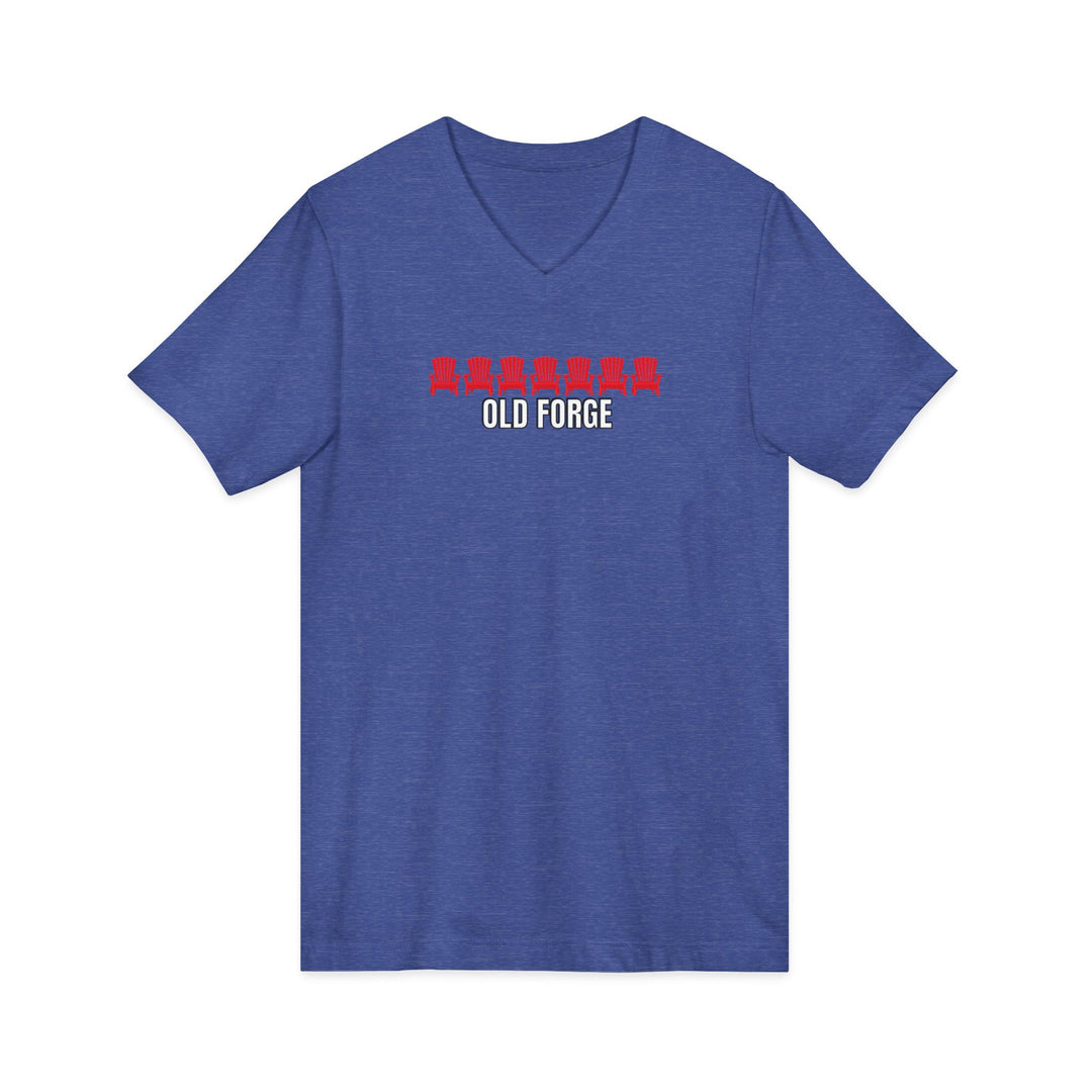 Old Forge ADK Chairs Unisex V-Neck T-Shirt