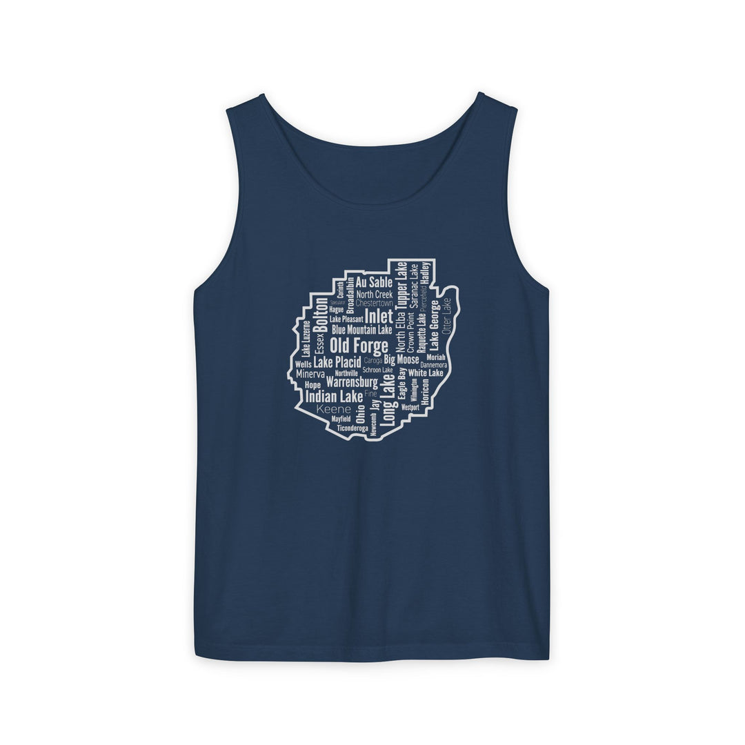 Adirondack Towns Unisex Tank
