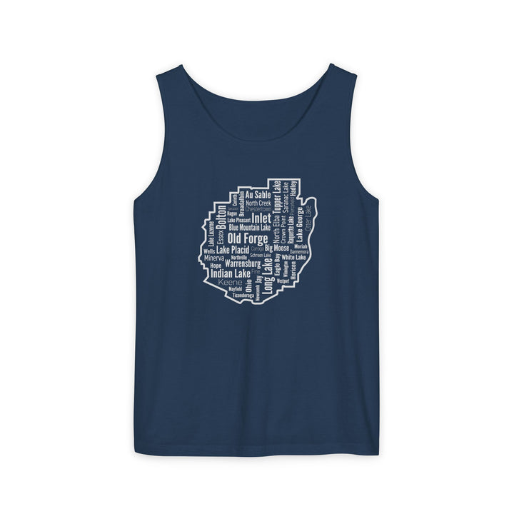 Adirondack Towns Unisex Tank
