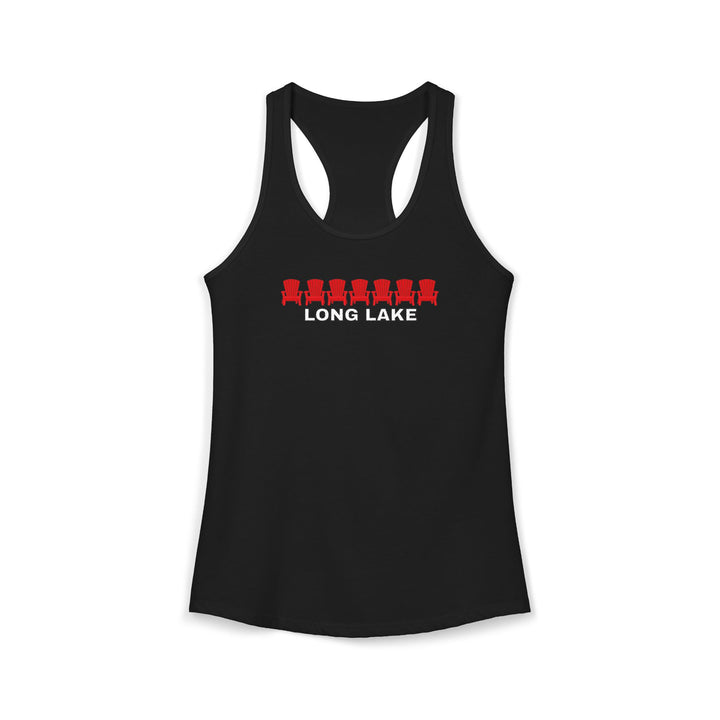 Long Lake ADK Chairs Ladies Racerback