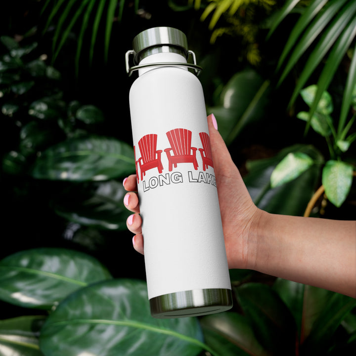 Long Lake ADK Chairs Stainless Water Bottle – 22oz