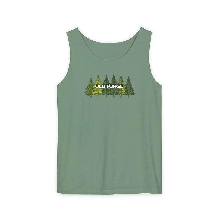 Old Forge Pine Trees Unisex Tank