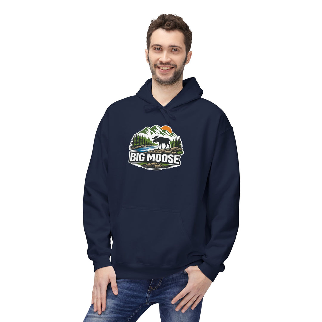 Big Moose Sunset Hoodie