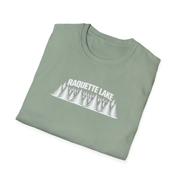 Raquette Lake Unisex T-Shirt - Trees