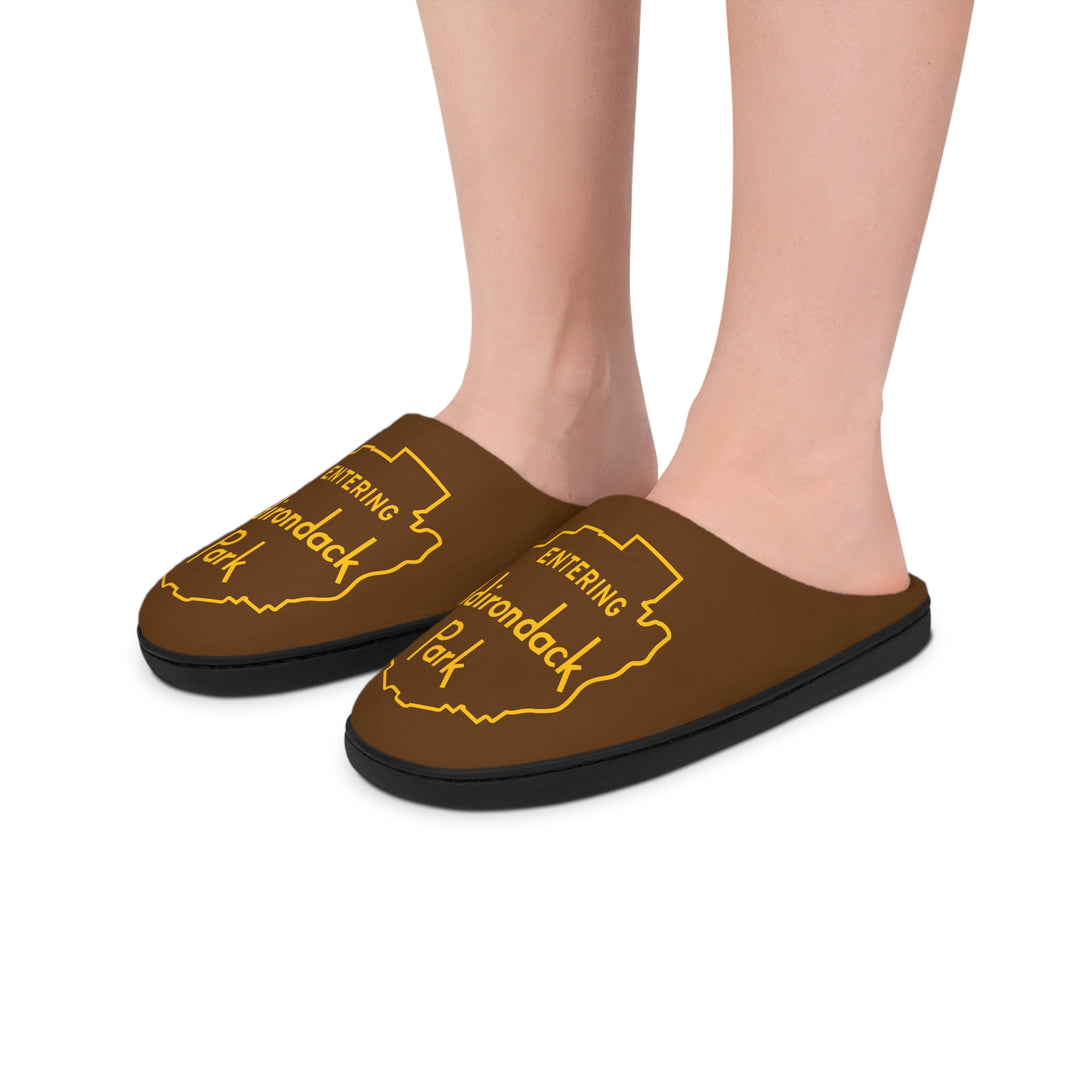 Entering Adirondack Park Slippers