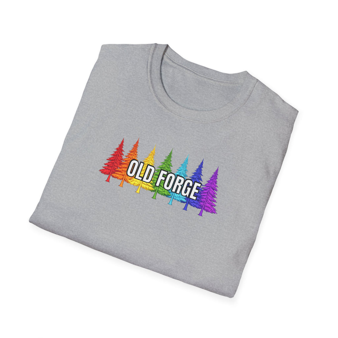 Old Forge Rainbow Trees Unisex T-Shirt