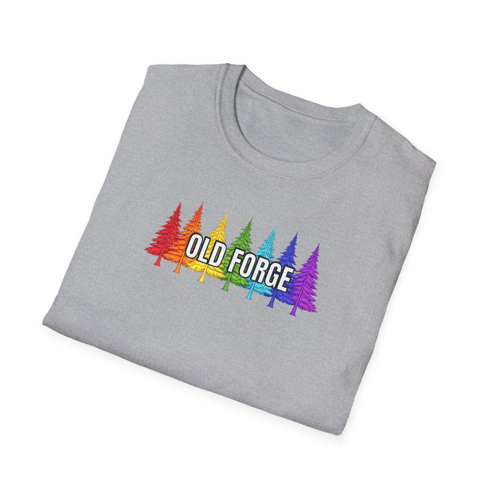Old Forge Rainbow Trees Unisex T-Shirt