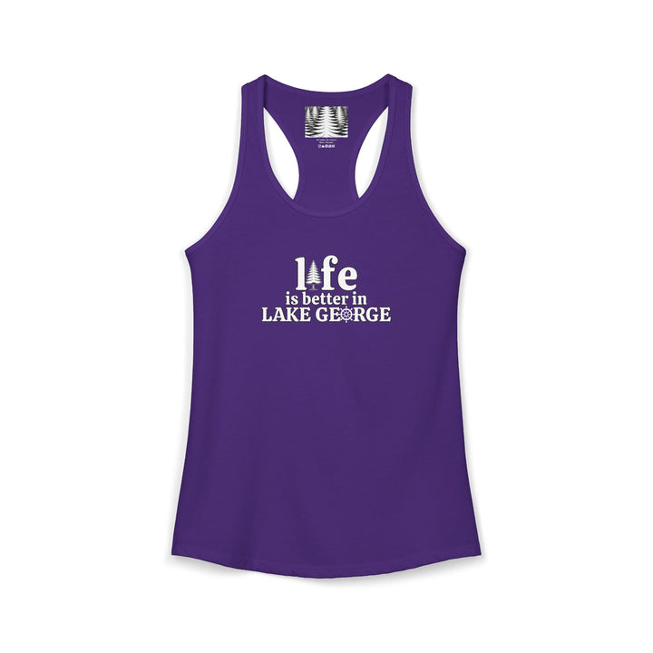 Life is Better in Lake George Racerback Tank