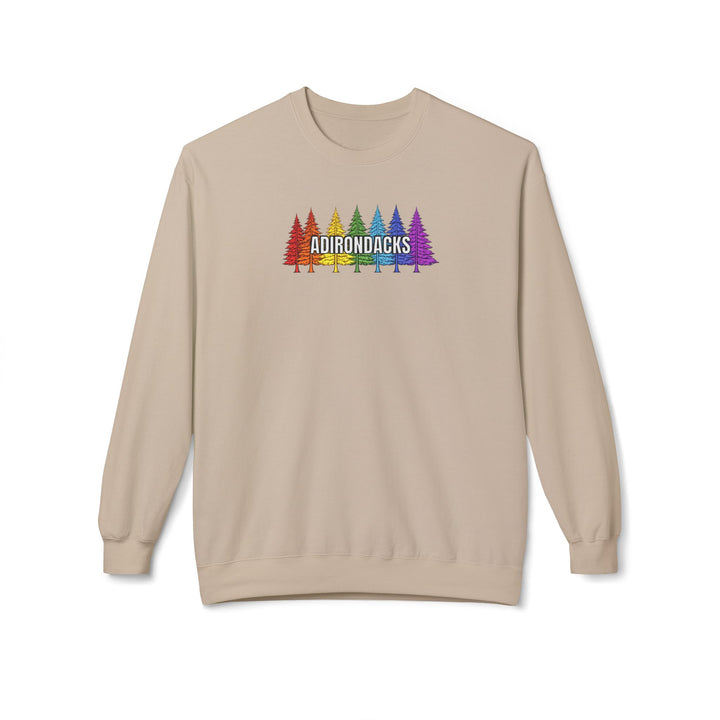 Adirondack  Rainbow Trees Sweatshirt