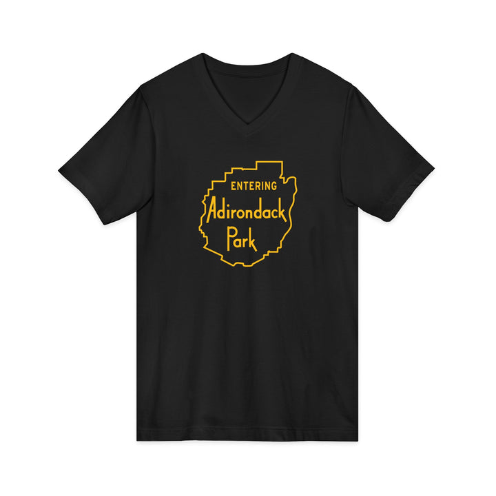 Entering Adirondack Park Unisex V-Neck