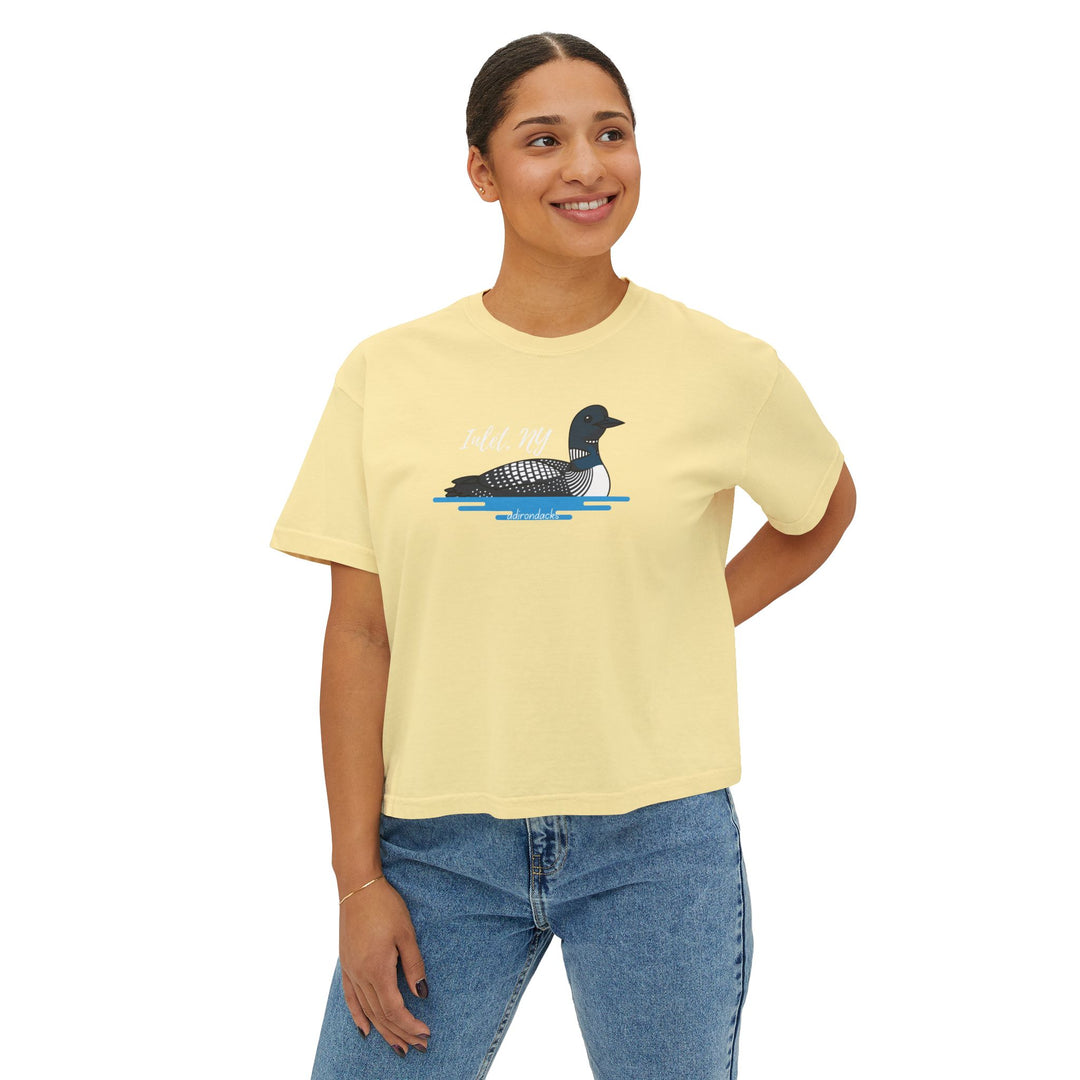 Inlet Loon Ladies Boxy Tee
