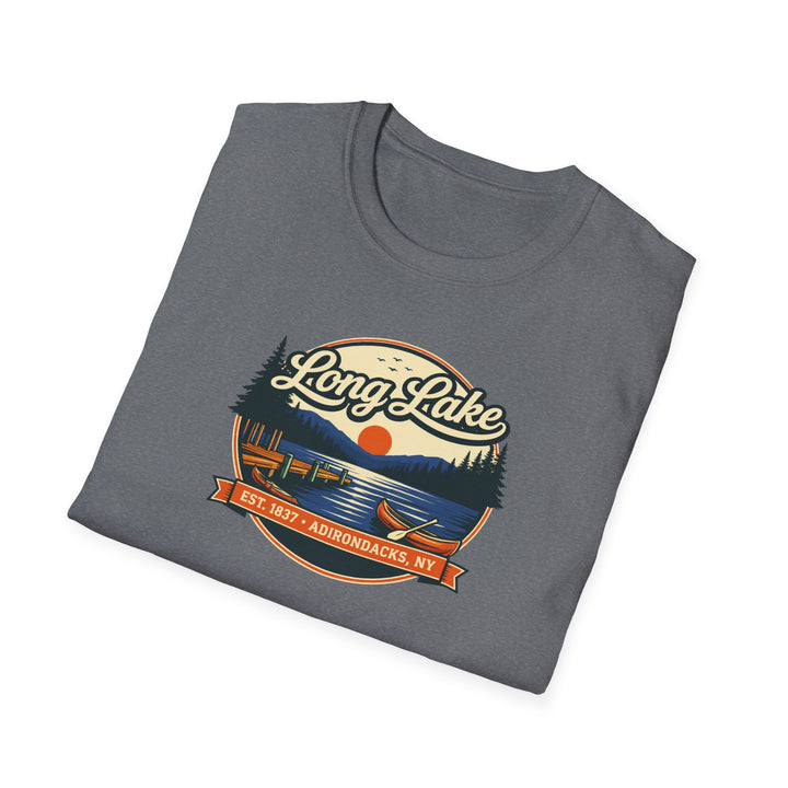 Long Lake Sunset Unisex T-Shirt