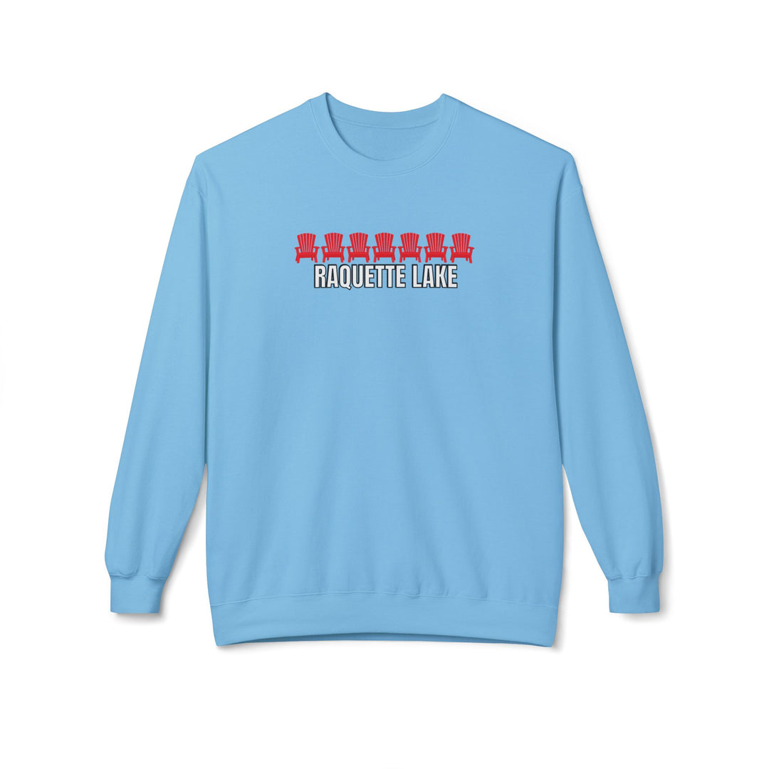 Raquette Lake Sweatshirt - Red Chairs