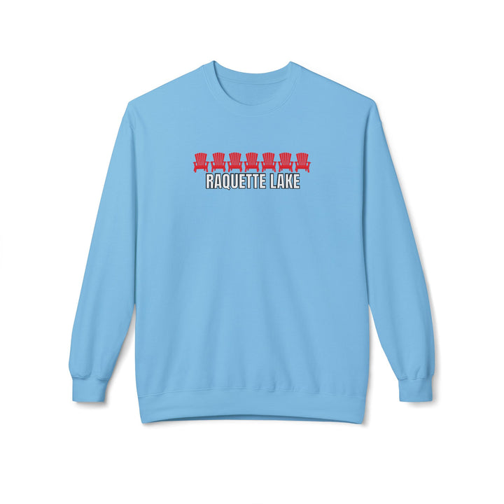 Raquette Lake Sweatshirt - Red Chairs