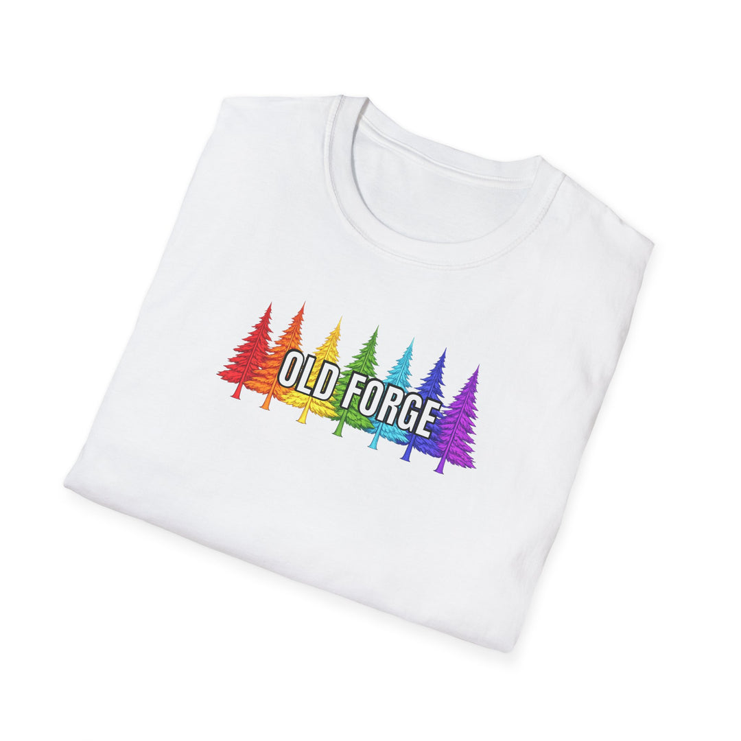 Old Forge Rainbow Trees Unisex T-Shirt