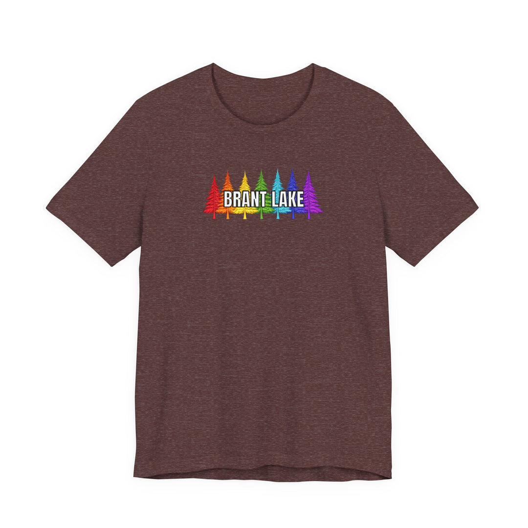 Brant Lake Rainbow Trees Tee