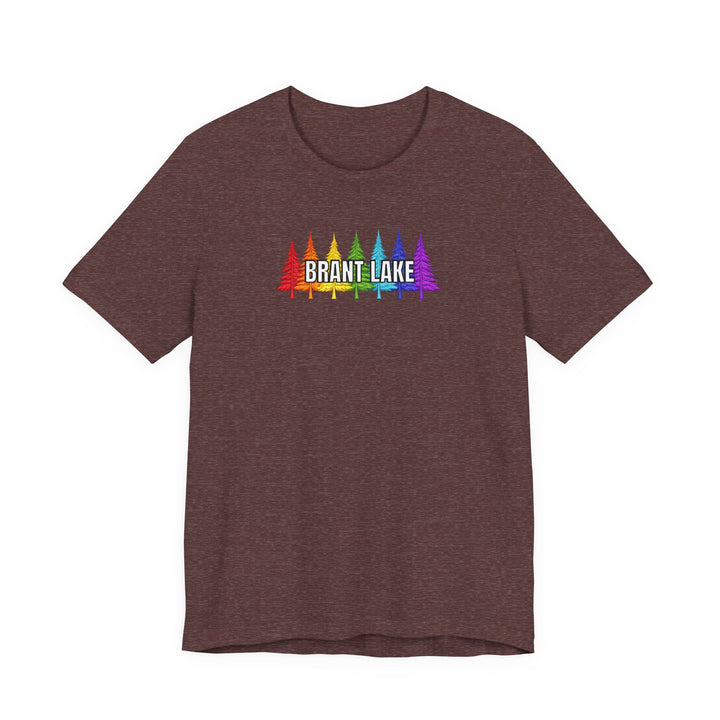 Brant Lake Rainbow Trees Tee