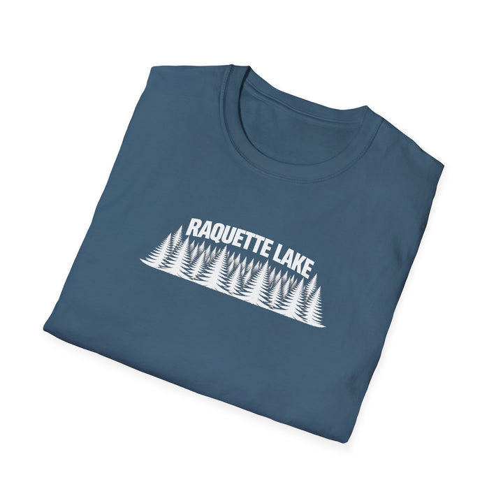 Raquette Lake Unisex T-Shirt - Trees