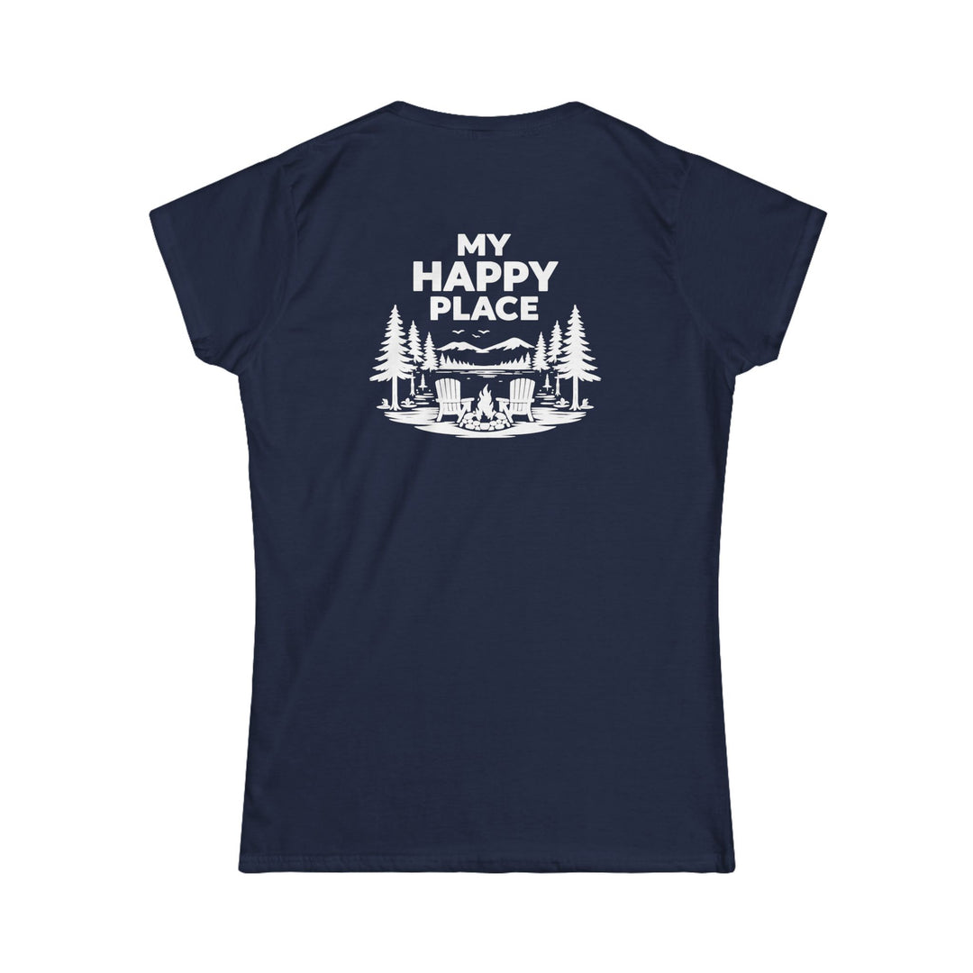 Long Lake My Happy Place Ladies Tee