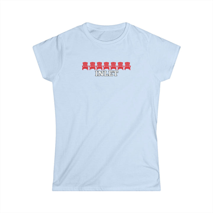Inlet Ladies Tee - Red Chairs