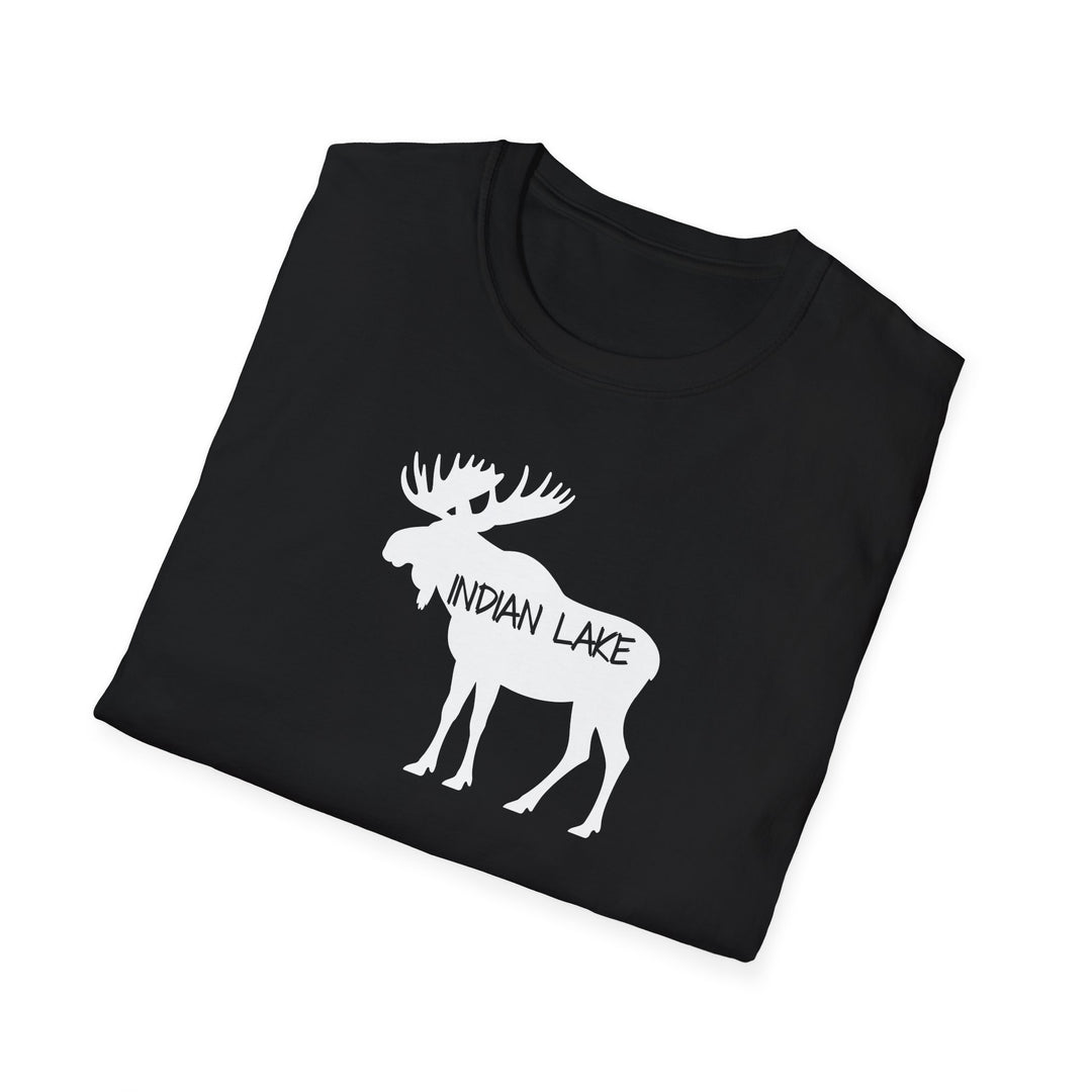 Indian Lake Unisex T-Shirt - Moose
