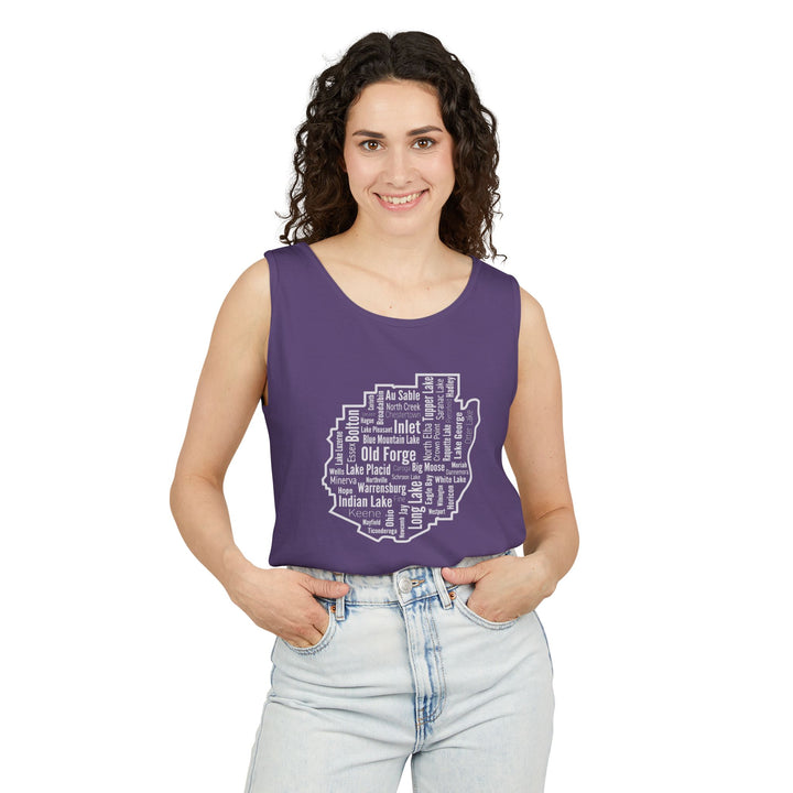 Adirondack Towns Unisex Tank
