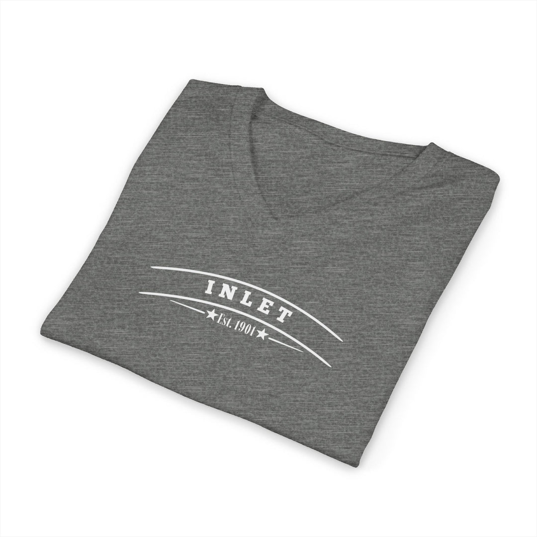 Inlet Unisex V-Neck T-Shirt - My Happy Place