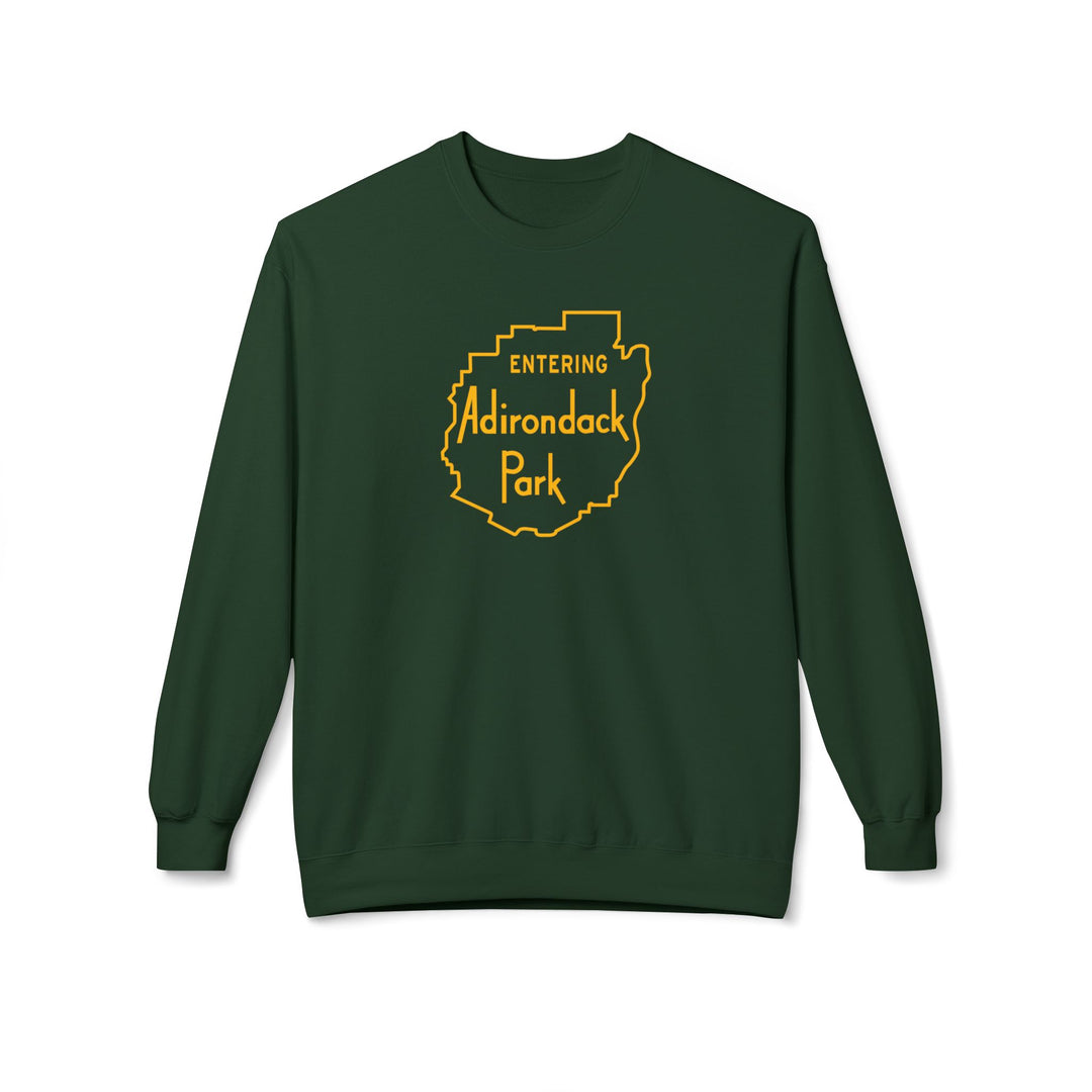 Entering Adirondack Park Sweatshirt