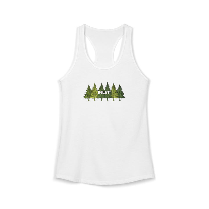 Inlet Ladies Racerback - Pine Trees