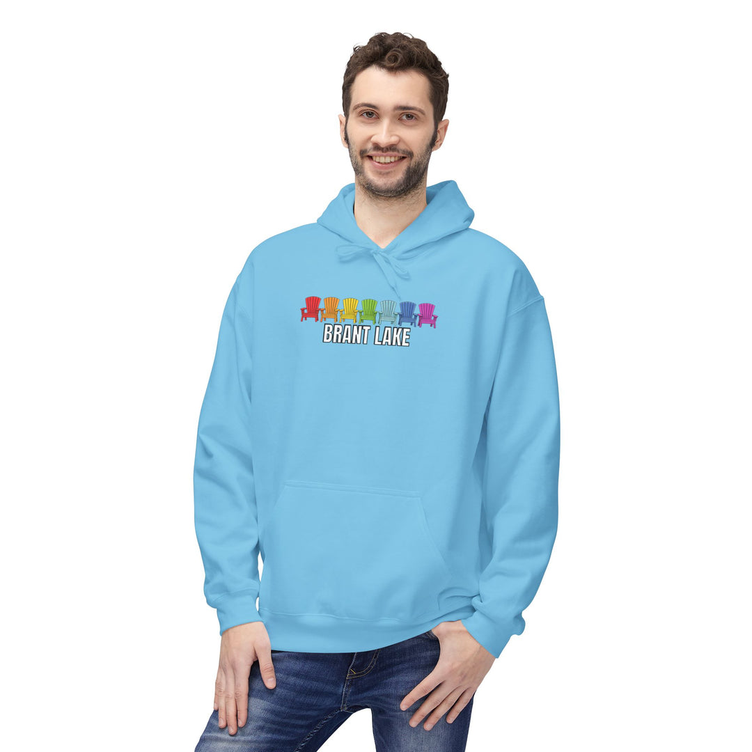 Brant Lake Rainbow Chairs Hoodie