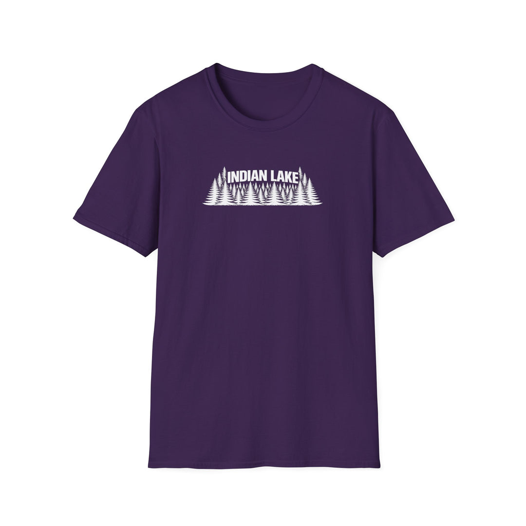 Indian Lake Unisex T-Shirt - Trees
