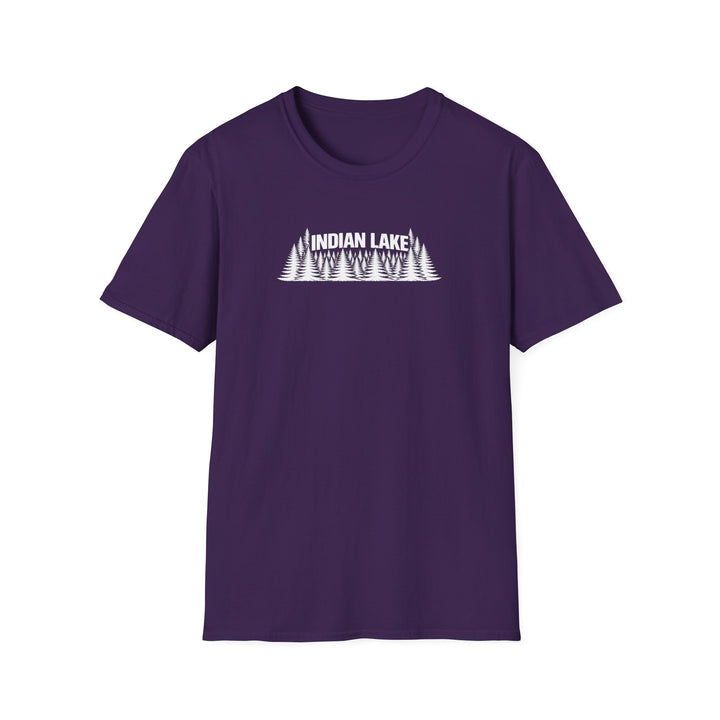 Indian Lake Unisex T-Shirt - Trees