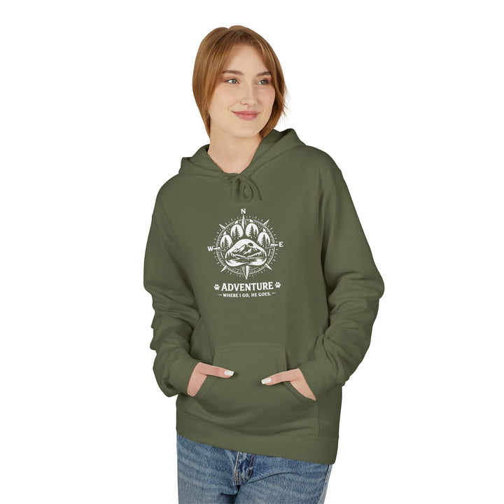 Where I Go, He Goes Hoodie