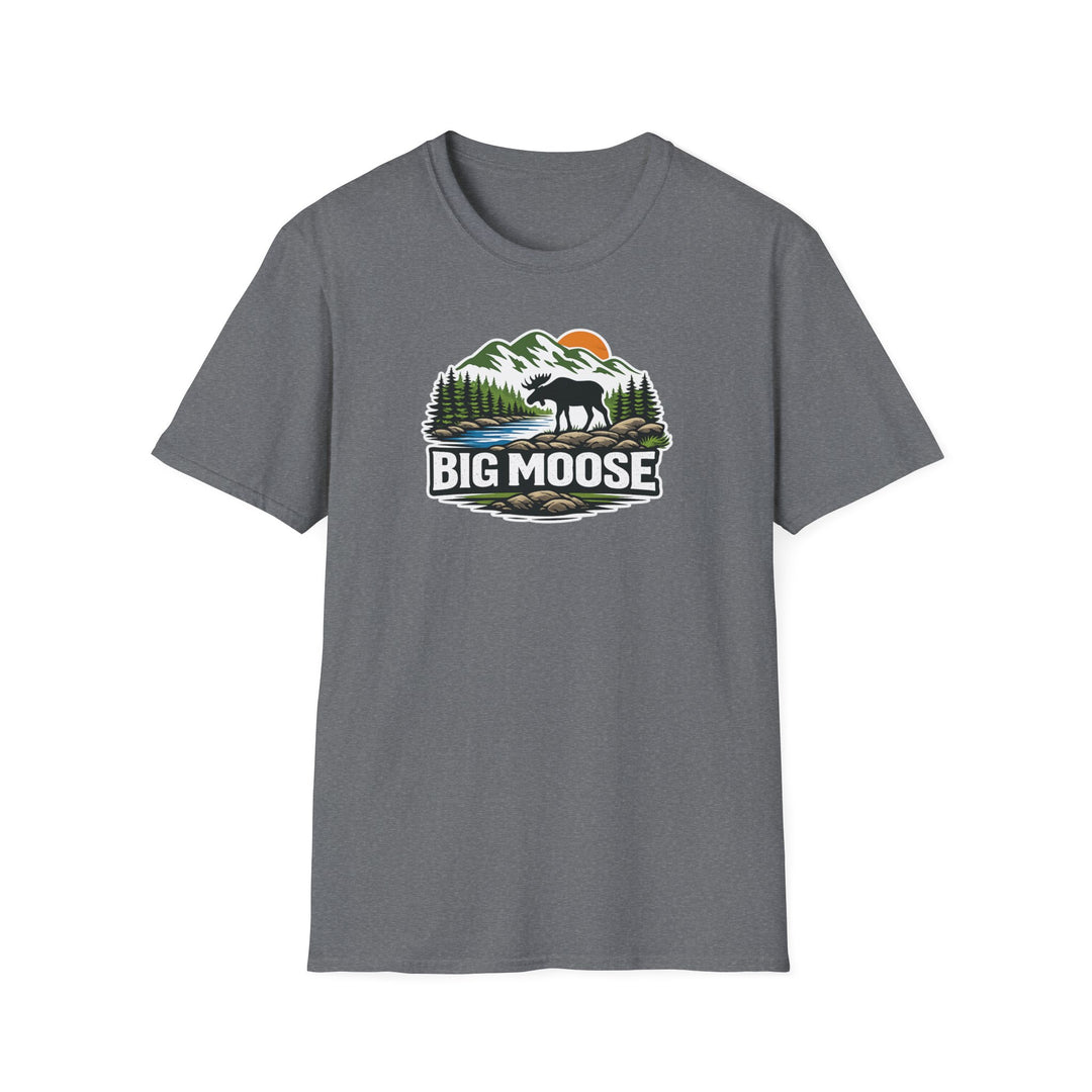 Big Moose Sunset Unisex T-Shirt