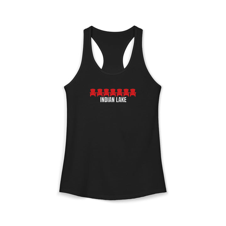 Indian Lake Ladies Racerback - ADK Chairs