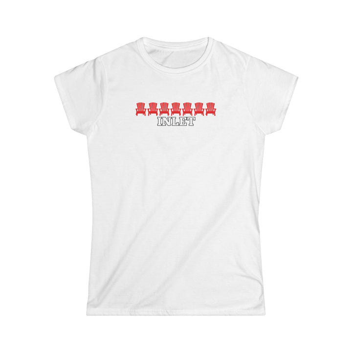 Inlet Ladies Tee - Red Chairs