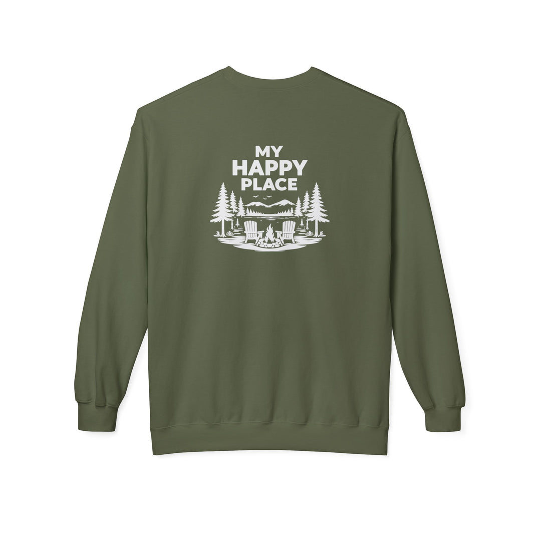 Blue Mountain Lake My Happy Place Sweatshirt