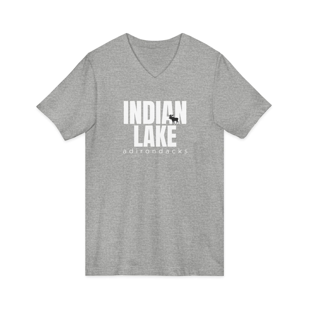 Indian Lake Adirondacks Unisex V-Neck T-Shirt