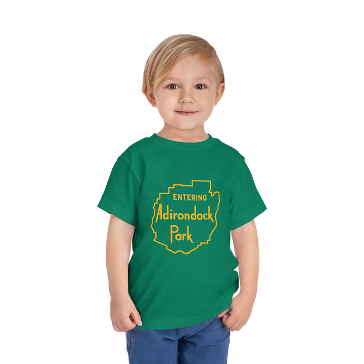 Entering Adirondack Park Toddler T