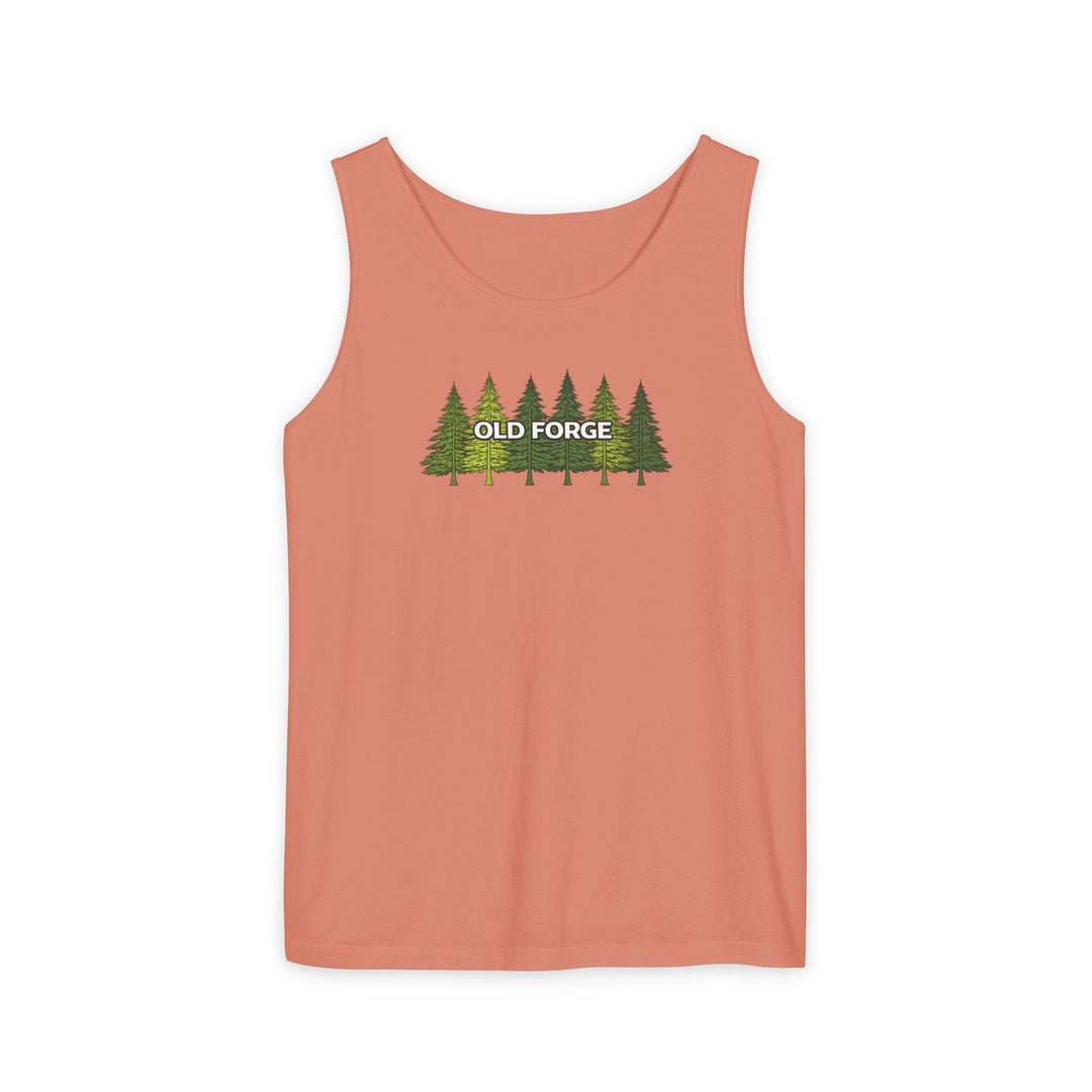 Old Forge Pine Trees Unisex Tank