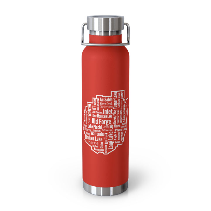 Adirondack Towns Copper-Lined Water Bottle