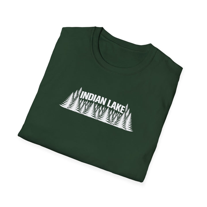 Indian Lake Unisex T-Shirt - Trees
